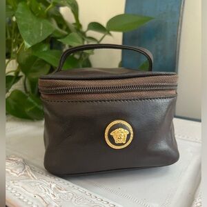 VERSACE Mini Leather Medusa Vanity
